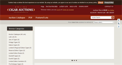 Desktop Screenshot of onlinecigarauctions.com