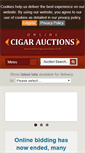 Mobile Screenshot of onlinecigarauctions.com